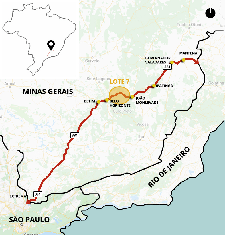 Minas Gerais, Brasil – MAPA